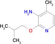 2-Isobutoxy-4-methylpyridin-3-amine