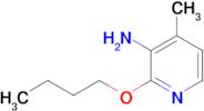 2-Butoxy-4-methylpyridin-3-amine