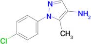 1-(4-Chlorophenyl)-5-methyl-1h-pyrazol-4-amine