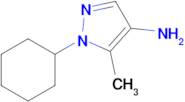 1-Cyclohexyl-5-methyl-1h-pyrazol-4-amine