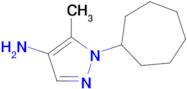 1-Cycloheptyl-5-methyl-1h-pyrazol-4-amine