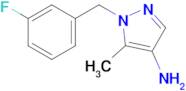 1-(3-Fluorobenzyl)-5-methyl-1h-pyrazol-4-amine