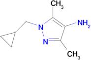 1-(Cyclopropylmethyl)-3,5-dimethyl-1h-pyrazol-4-amine