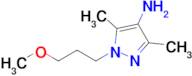 1-(3-Methoxypropyl)-3,5-dimethyl-1h-pyrazol-4-amine