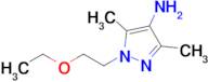 1-(2-Ethoxyethyl)-3,5-dimethyl-1h-pyrazol-4-amine