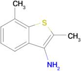 2,7-Dimethylbenzo[b]thiophen-3-amine