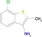 7-Chloro-2-methylbenzo[b]thiophen-3-amine