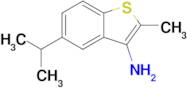 5-Isopropyl-2-methylbenzo[b]thiophen-3-amine