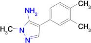 4-(3,4-Dimethylphenyl)-1-methyl-1h-pyrazol-5-amine