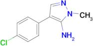 4-(4-Chlorophenyl)-1-methyl-1h-pyrazol-5-amine