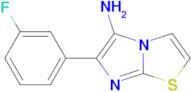 6-(3-Fluorophenyl)imidazo[2,1-b]thiazol-5-amine