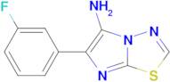 6-(3-Fluorophenyl)imidazo[2,1-b][1,3,4]thiadiazol-5-amine