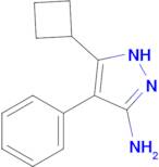 5-cyclobutyl-4-phenyl-1H-pyrazol-3-amine