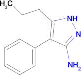 4-phenyl-5-propyl-1H-pyrazol-3-amine