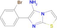 6-(2-Bromophenyl)imidazo[2,1-b]thiazol-5-amine