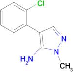 4-(2-Chlorophenyl)-1-methyl-1h-pyrazol-5-amine