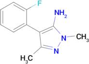 4-(2-Fluorophenyl)-1,3-dimethyl-1h-pyrazol-5-amine