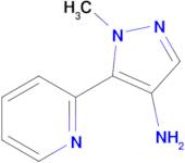 1-Methyl-5-(pyridin-2-yl)-1h-pyrazol-4-amine