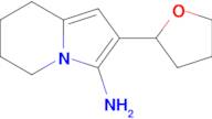 2-(Tetrahydrofuran-2-yl)-5,6,7,8-tetrahydroindolizin-3-amine