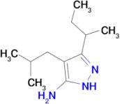 3-(Sec-butyl)-4-isobutyl-1h-pyrazol-5-amine