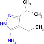 4-Ethyl-3-isopropyl-1h-pyrazol-5-amine