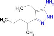 4-Ethyl-3-(pentan-2-yl)-1h-pyrazol-5-amine