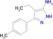 4-Ethyl-3-(p-tolyl)-1h-pyrazol-5-amine