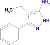 4-Ethyl-3-phenyl-1h-pyrazol-5-amine