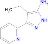 4-Ethyl-3-(pyridin-2-yl)-1h-pyrazol-5-amine