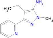 4-Ethyl-1-methyl-3-(pyridin-2-yl)-1h-pyrazol-5-amine