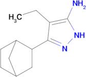 3-(Bicyclo[2.2.1]heptan-2-yl)-4-ethyl-1h-pyrazol-5-amine