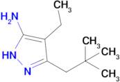 4-Ethyl-3-neopentyl-1h-pyrazol-5-amine