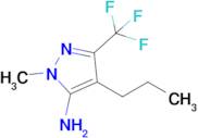 1-Methyl-4-propyl-3-(trifluoromethyl)-1h-pyrazol-5-amine