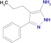 3-Phenyl-4-propyl-1h-pyrazol-5-amine