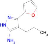 3-(Furan-2-yl)-4-propyl-1h-pyrazol-5-amine