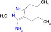 1-Methyl-3,4-dipropyl-1h-pyrazol-5-amine