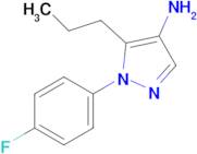 1-(4-Fluorophenyl)-5-propyl-1h-pyrazol-4-amine