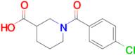 1-(4-Chlorobenzoyl)piperidine-3-carboxylic acid
