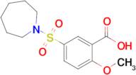 5-[(Hexahydro-1H-azepin-1-yl)sulfonyl]-2-methoxybenzoic acid