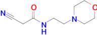 2-Cyano-N-[2-(morpholin-4-yl)ethyl]acetamide