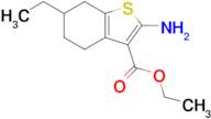 Ethyl 2-amino-6-ethyl-4,5,6,7-tetrahydro-1-benzothiophene-3-carboxylate