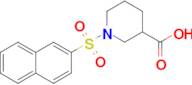 1-(Naphthalene-2-sulfonyl)piperidine-3-carboxylic acid