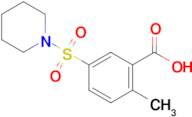 2-Methyl-5-(piperidine-1-sulfonyl)benzoic acid