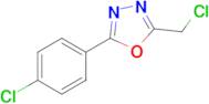 2-(cHloromethyl)-5-(4-chlorophenyl)-1,3,4-oxadiazole