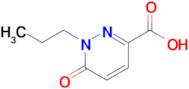 6-Oxo-1-propyl-1,6-dihydropyridazine-3-carboxylic acid