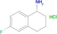 (1R)-6-Fluoro-1,2,3,4-tetrahydronaphthalen-1-amine hydrochloride