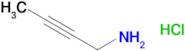 2-Butyn-1-amine, hydrochloride