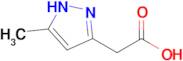 2-(5-Methyl-1H-pyrazol-3-yl)acetic acid