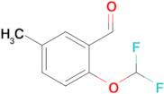 2-(Difluoromethoxy)-5-methylbenzaldehyde