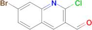 7-Bromo-2-chloroquinoline-3-carbaldehyde